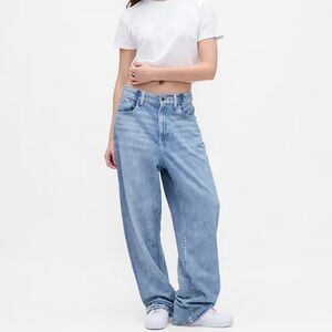 GAP x Beis Knit Denim Baggy Jeans